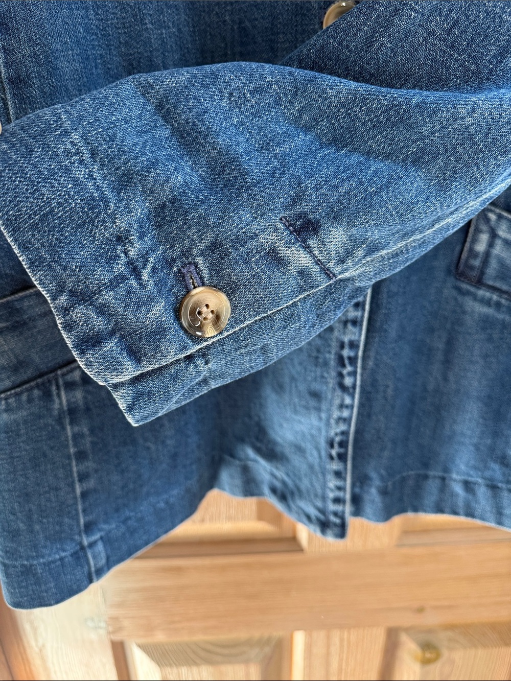 H&M Button Front Denim Jacket - Picture 5 of 6
